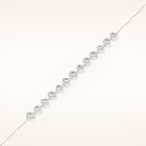 0.76 TCW Round Moissanite Tennis Bracelet
