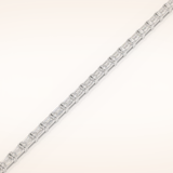 8.38 TCW Emerald Moissanite Tennis Bracelet