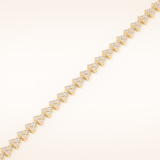 2.69 TCW Round Moissanite Tennis Bracelet