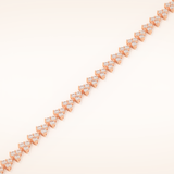 2.69 TCW Round Moissanite Tennis Bracelet