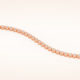 2.41 TCW Round Moissanite Tennis Bracelet