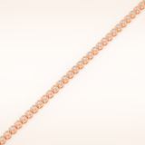 2.41 TCW Round Moissanite Tennis Bracelet
