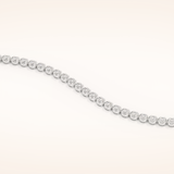 2.41 TCW Round Moissanite Tennis Bracelet