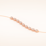 1.69 TCW Round Moissanite Tennis Bracelet