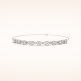 1.69 TCW Round Moissanite Tennis Bracelet