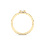 Pear Cut Moissanite Bridal Set with Solitaire Settings – 0.65 CT Center, 0.09 TCW Accents 11