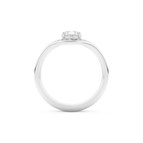 Pear Cut Moissanite Bridal Set with Solitaire Settings – 0.65 CT Center, 0.09 TCW Accents 5