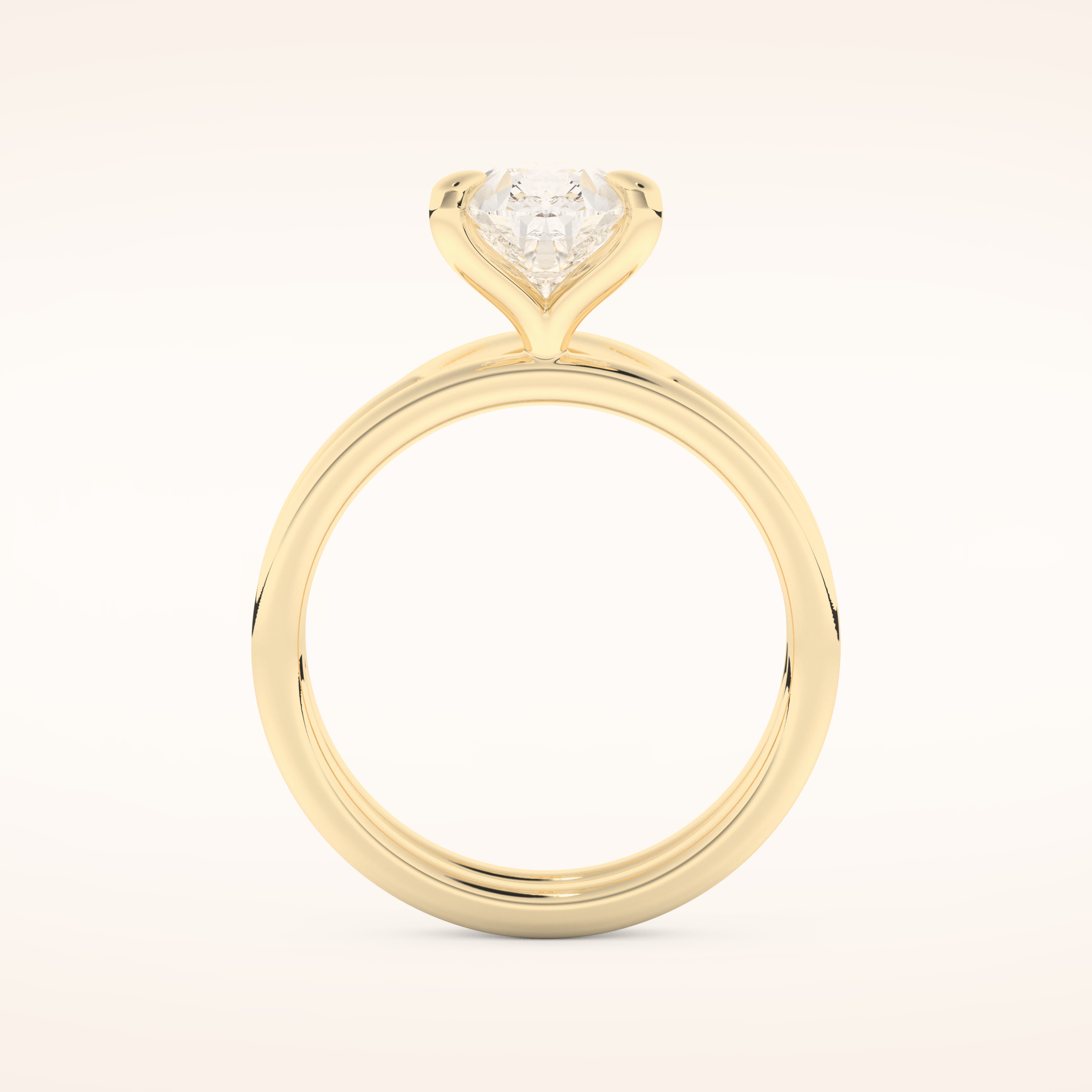 1.99 CT Pear Cut Solitaire Moissanite Bridal Set 11