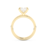Pear Cut Moissanite Bridal Set with Solitaire Settings  – 1.99 CT Center, 0.01 TCW Accents 11