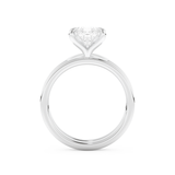 Pear Cut Moissanite Bridal Set with Solitaire Settings  – 1.99 CT Center, 0.01 TCW Accents 5
