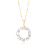 0.45 Carats Baguette & Round Shape Moissanite Necklace 7