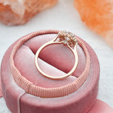 Round Halo Lab Grown Engagement Ring