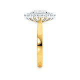 Oval Halo Lab Grown Diamond Engagement Ring