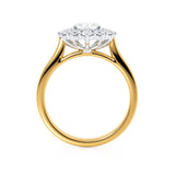 Oval Halo Lab Grown Diamond Engagement Ring