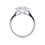 Oval Halo Lab Grown Diamond Engagement Ring