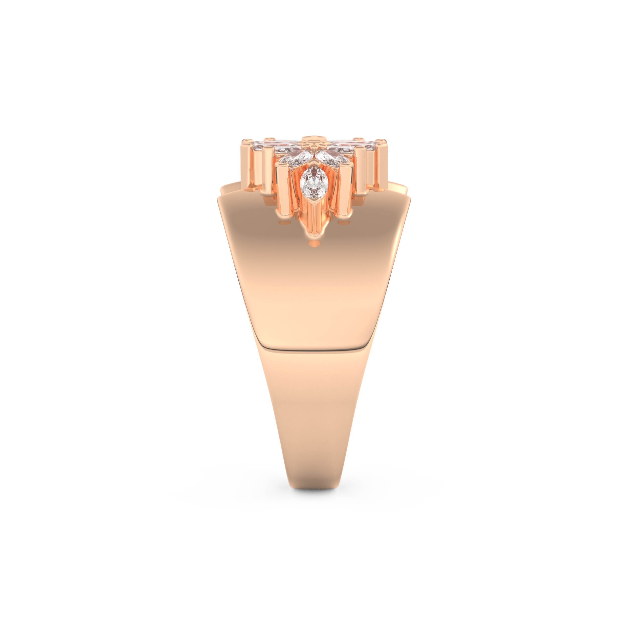 Elena’s Signature Marquise Cluster Ring – 0.75 TCW