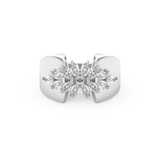 Elena’s Signature Marquise Cluster Ring – 0.75 TCW