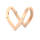 Half Eternity Wedding Band with 1.39 CT Baguette Cut Moissanite – Yellow, White, or Rose Gold