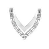 Half Eternity Wedding Band with 1.39 CT Baguette Cut Moissanite – Yellow, White, or Rose Gold