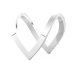 Half Eternity Wedding Band with 1.39 CT Baguette Cut Moissanite – Yellow, White, or Rose Gold