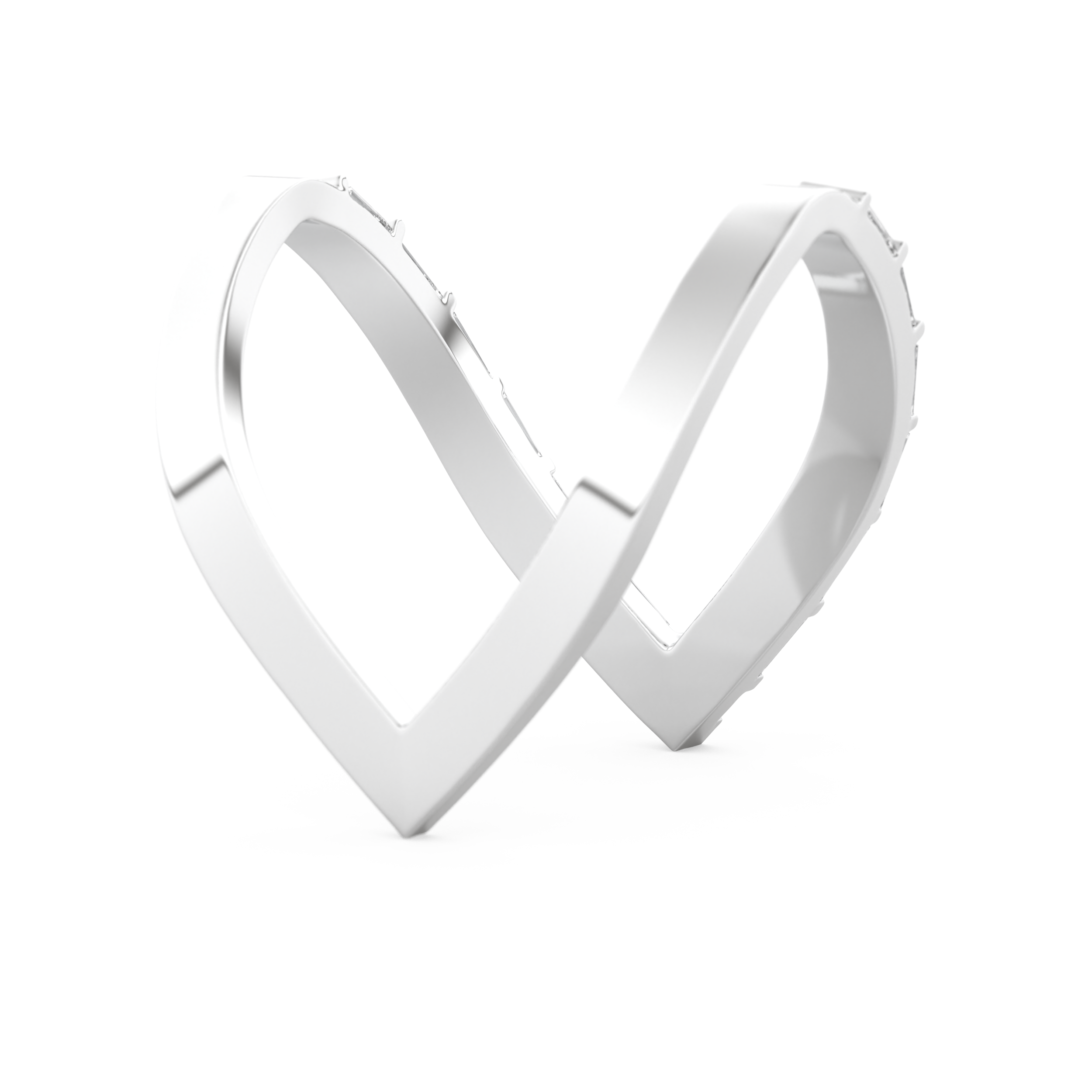 Half Eternity Wedding Band with 1.39 CT Baguette Cut Moissanite – Yellow, White, or Rose Gold
