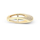 Half Eternity Wedding Band with 1.75 CT Round Cut Moissanite – Yellow, White, or Rose Gold