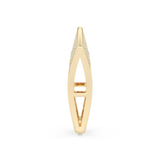 Half Eternity Wedding Band with 1.75 CT Round Cut Moissanite – Yellow, White, or Rose Gold