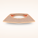 1.75 TCW Round Shaped Moissanite Multi Stone Wedding Band