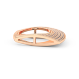 Half Eternity Wedding Band with 1.75 CT Round Cut Moissanite – Yellow, White, or Rose Gold
