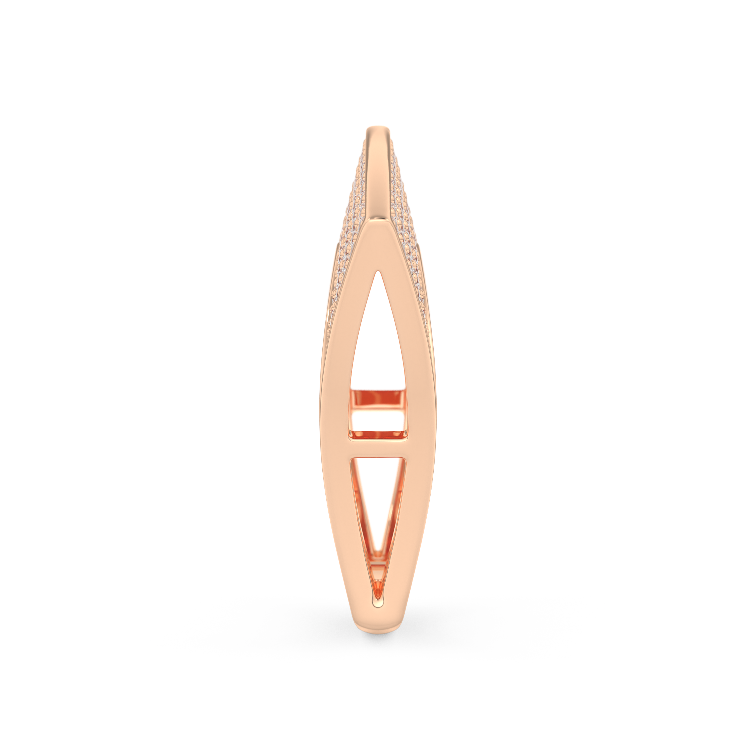 Half Eternity Wedding Band with 1.75 CT Round Cut Moissanite – Yellow, White, or Rose Gold