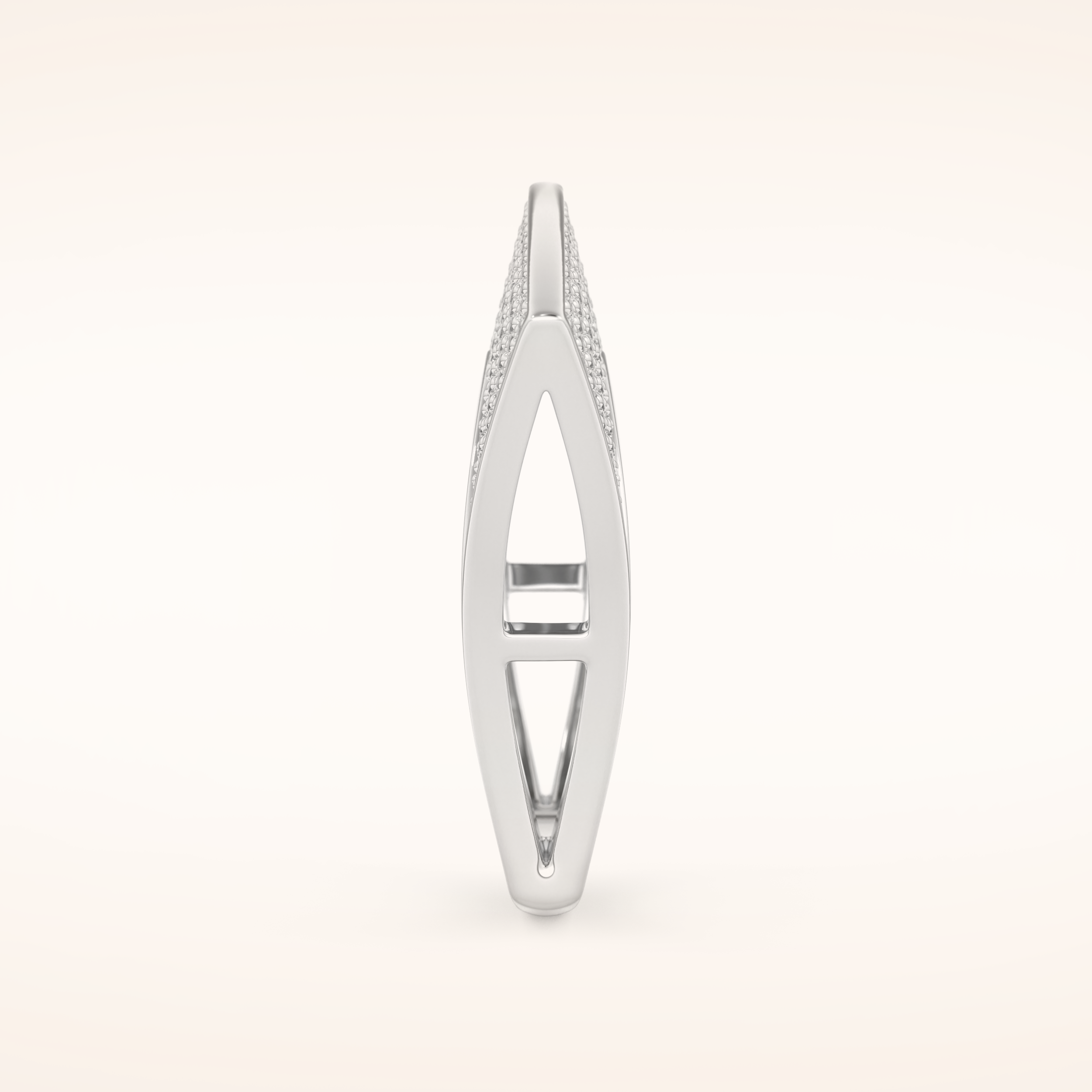 1.75 TCW Round Shaped Moissanite Multi Stone Wedding Band