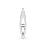 Half Eternity Wedding Band with 1.75 CT Round Cut Moissanite – Yellow, White, or Rose Gold
