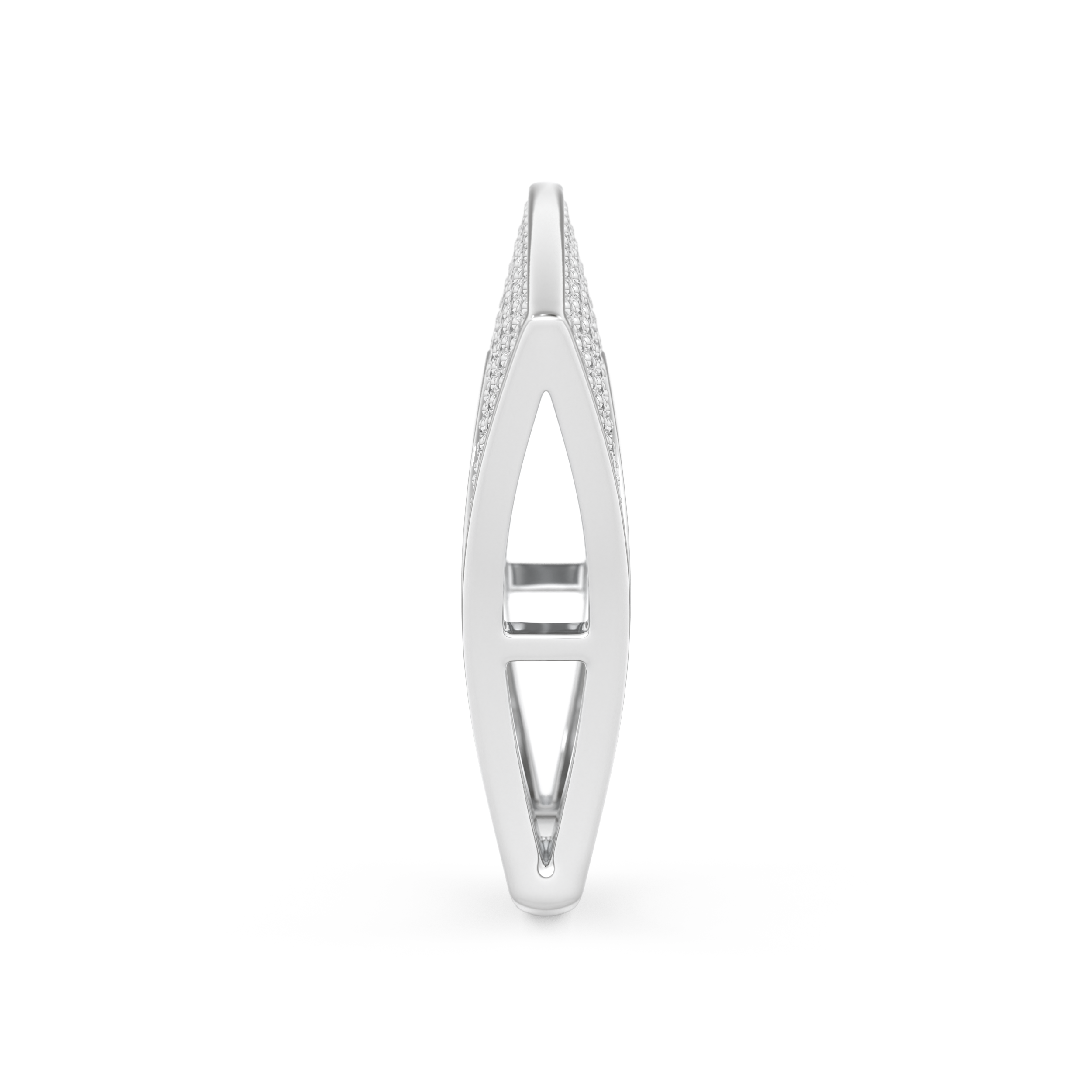 Half Eternity Wedding Band with 1.75 CT Round Cut Moissanite – Yellow, White, or Rose Gold