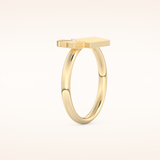 0.16 TCW Round Shaped Moissanite Sunburst Wedding Band
