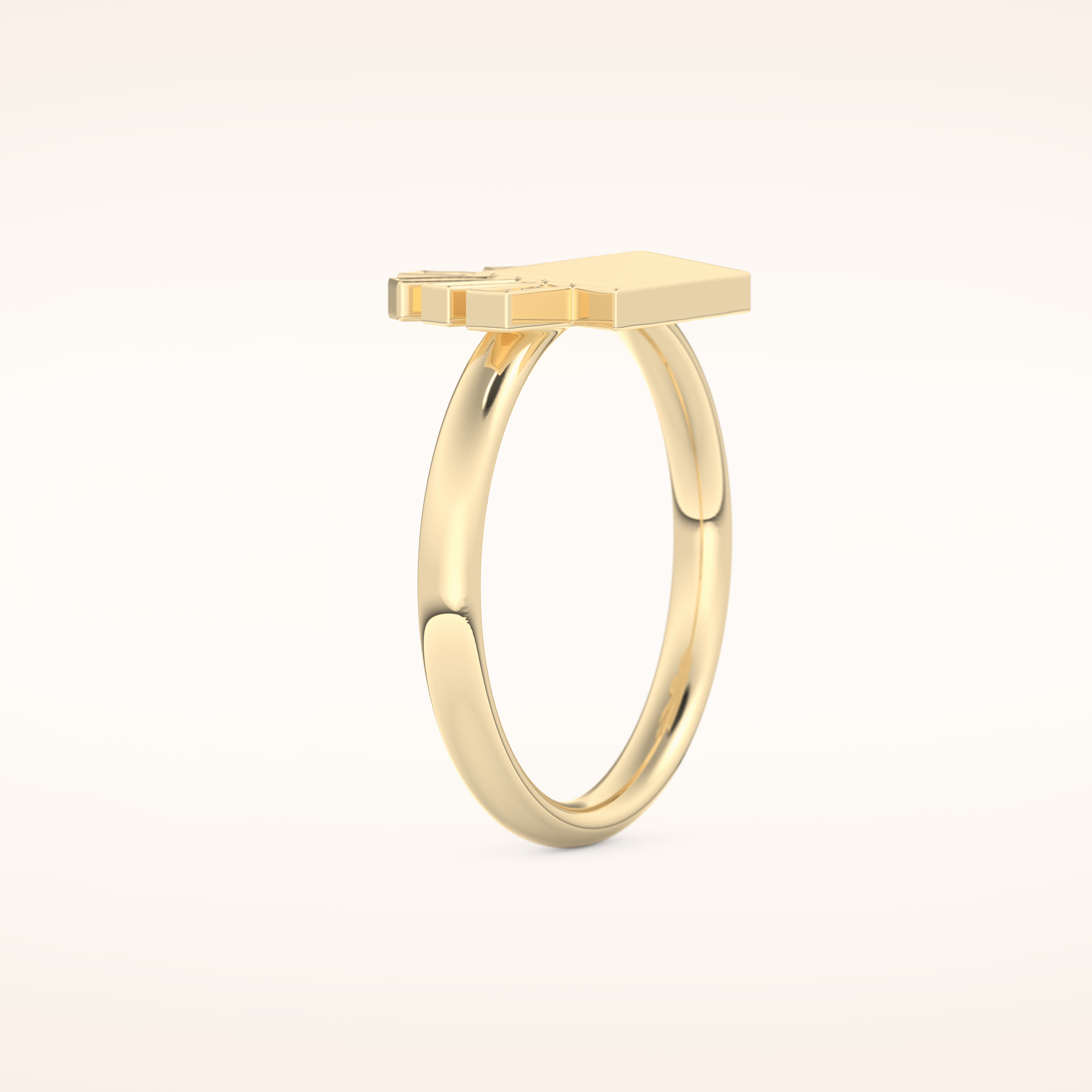 0.16 TCW Round Shaped Moissanite Sunburst Wedding Band