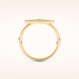 0.16 TCW Round Shaped Moissanite Sunburst Wedding Band