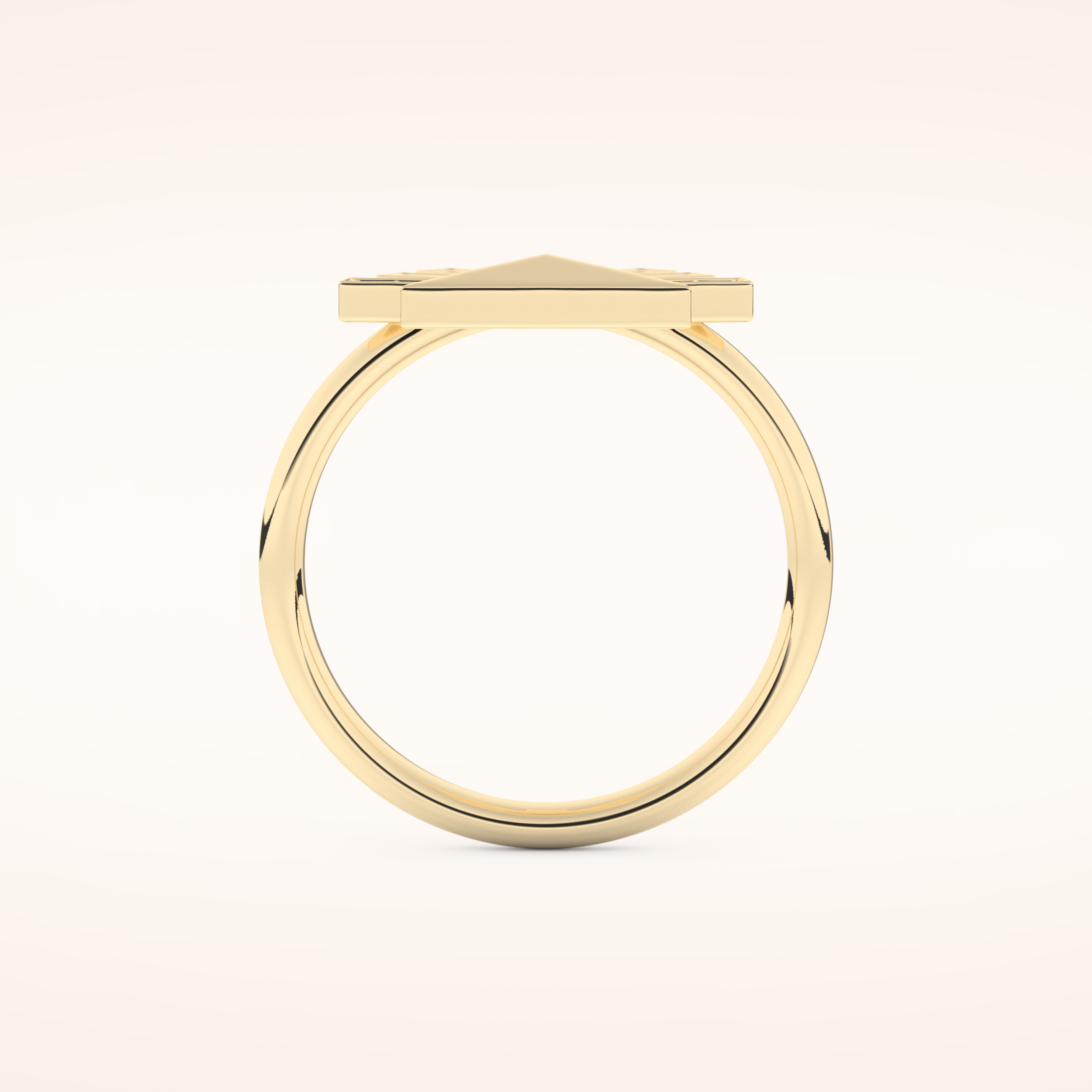 0.16 TCW Round Shaped Moissanite Sunburst Wedding Band