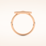 0.16 TCW Round Shaped Moissanite Sunburst Wedding Band