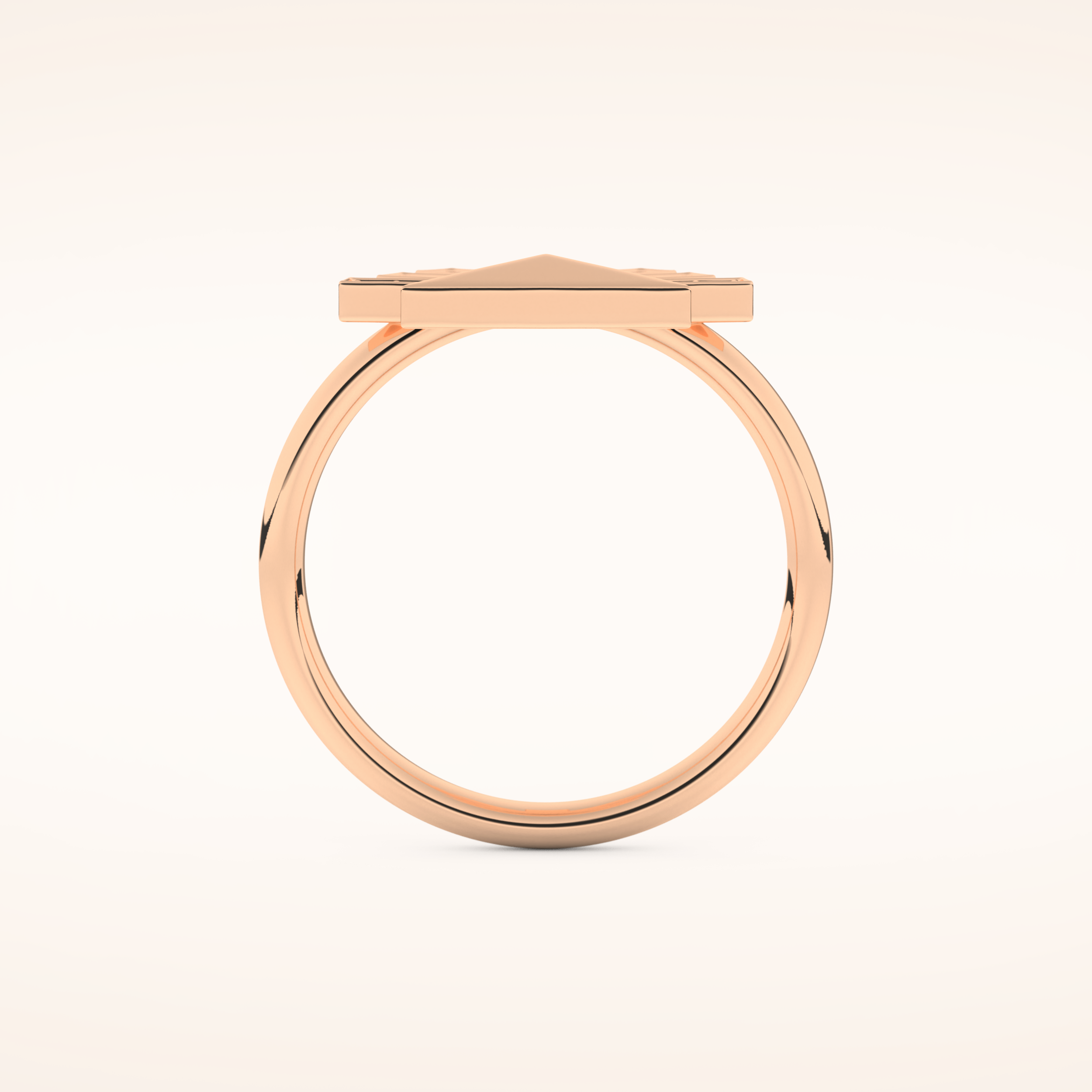 0.16 TCW Round Shaped Moissanite Sunburst Wedding Band