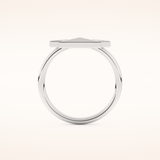 0.16 TCW Round Shaped Moissanite Sunburst Wedding Band