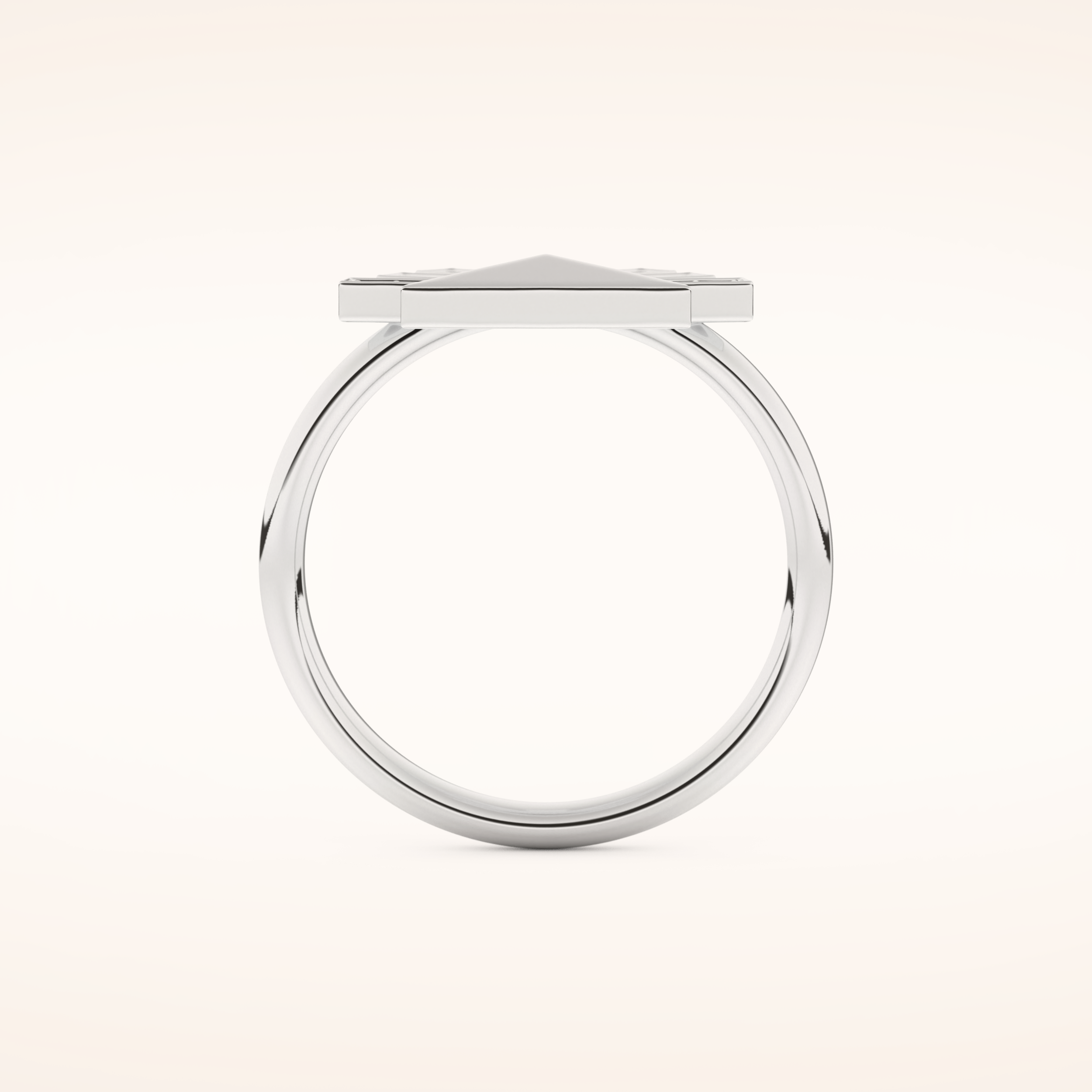 0.16 TCW Round Shaped Moissanite Sunburst Wedding Band