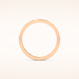 0.48 TCW Round Shaped Moissanite Crown Wedding Band