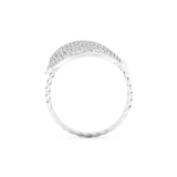 Sculpted Dome Wedding Band with 0.305 CT Round Cut Moissanite – Yellow, White, or Rose Gold