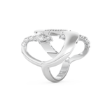Modern Geometric Half Eternity Wedding Band with 0.74 CT Round, Pear and Baguette Cut Moissanite – Yellow, White, or Rose Gold 8