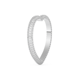 Full Eternity Wedding Band with 0.89 CT Round Cut Moissanite – Yellow, White, or Rose Gold
