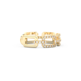 Half Eternity Wedding Band with 0.23 CT Round Cut Moissanite – Yellow, White, or Rose Gold