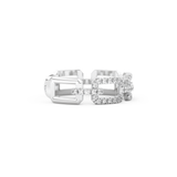 Half Eternity Wedding Band with 0.23 CT Round Cut Moissanite – Yellow, White, or Rose Gold