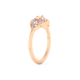 Wedding Band with 1.51 CT Triangle & Baguette Straight Cut Moissanite – Yellow, White, or Rose Gold