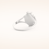 1 CT Baguette Shaped Cluster Moissanite Engagement Ring