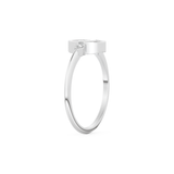 Wedding Band with 0.39 CT Triangle, Half Moon & Round Cut Moissanite – Yellow, White, or Rose Gold